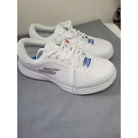 Skechers Withe Atletic Relaxed fit Pickleball  Ultra Fligh Cushioning size 10 - Picture 2 of 8